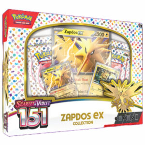 Pokemon TCG Scarlet & Violet - 151 Zapdos ex Collection Box