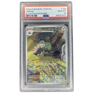 Lairon 184/167 Illustration Rare PSA 10 Pokemon TCG Scarlet & Violent Twilight Masquerade