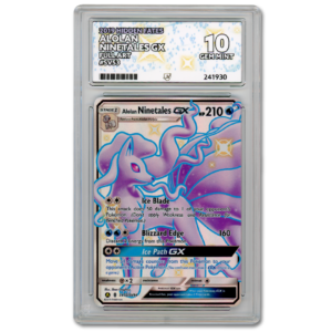 Alolan ninetales GX Hidden Fates #SV53 - ACE 10