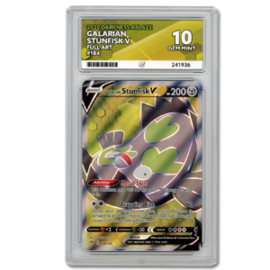 Galarian Stunfisk V 2020 Darkness Ablaze #184 Full Art - ACE 10