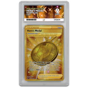 Hero's Medal 2020 Vivid Voltage #201 Secret Rare - ACE 9