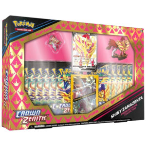Pokémon TCG - Crown Zenith - Shiny Zacian & Zamazenta Premium Figure Collection Box