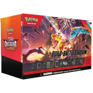 Pokemon TCG Scarlet & Violet - Obsidian Flames Build & Battle Stadium