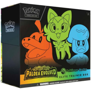 Pokémon TCG Scarlet & Violet - Paldea Evolved Pokémon Center Exclusive Elite Trainer Box