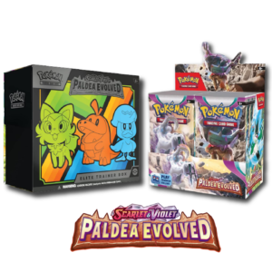 Pokemon TCG: Paldea Evolved - Booster Box + Elite Trainer Box Bundle