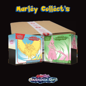 Pokemon TCG - Scarlet & Violet Paradox Rift - Elite Trainer Box - Iron Valiant and Roaring Moon FULL CASE DEAL