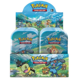 Pokemon TCG - Sinnoh Stars Mini Tins Selaed Display Case (10 Tins) - 2023 Reprint