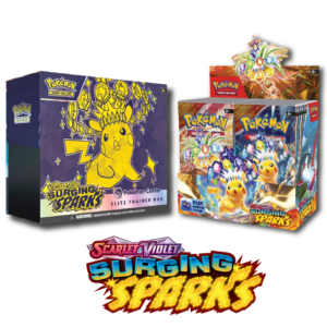 Pokemon TCG: Surging Sparks - Booster Box + Elite Trainer Box Bundle