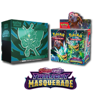 Pokemon TCG: Twilight Masquerade - Booster Box + Elite Trainer Box Bundle