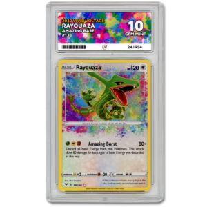 Rayquaza 2020 Vivid Voltage #138 Amazing Rare - ACE 10