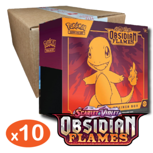 Pokemon TCG: Obsidian Flames - 10x Elite Trainer Box [Sealed Case]