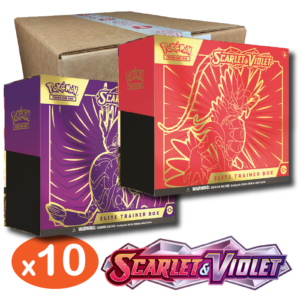Pokemon TCG: Scarlet & Violet Base Set - 10x Elite Trainer Box [Sealed Case]