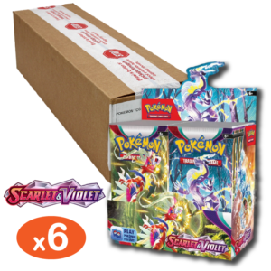 Pokemon TCG: Scarlet & Violet Base Set - 6x Booster Box [Sealed Case]